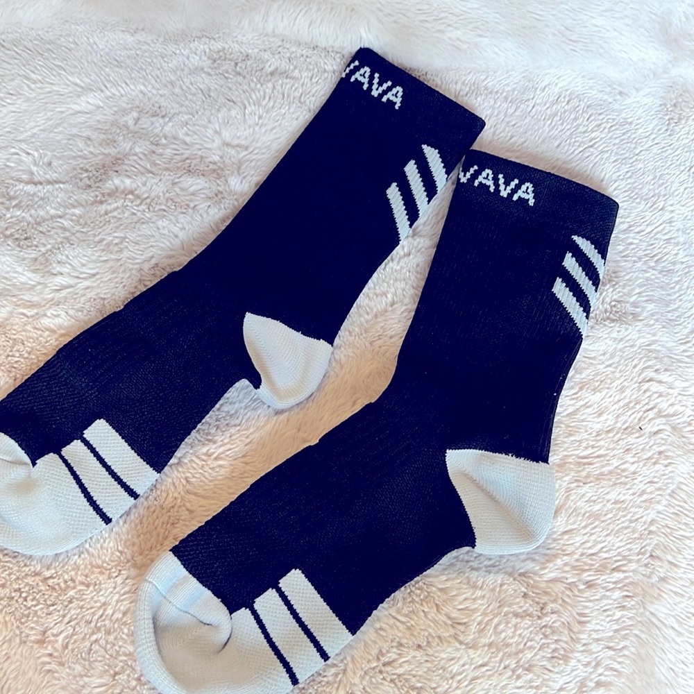 Dovana sport compression socks, black, size Large-XL, 4 pairs